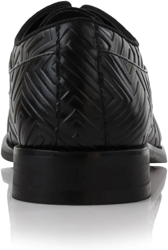 Ferro Aldo Men's Classic Round-Toe Fashion Derby Dress Shoes