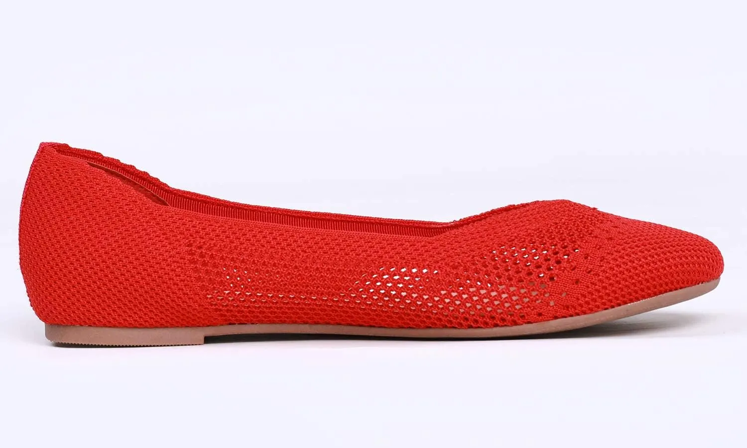 Feversole Women's Woven Fashion Breathable Knit Flat Shoes