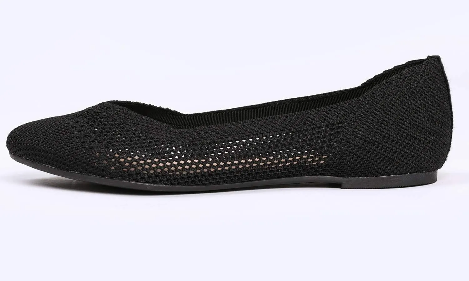 Feversole Women's Woven Fashion Breathable Knit Flat Shoes