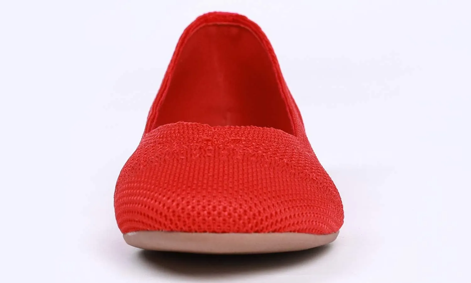 Feversole Women's Woven Fashion Breathable Knit Flat Shoes