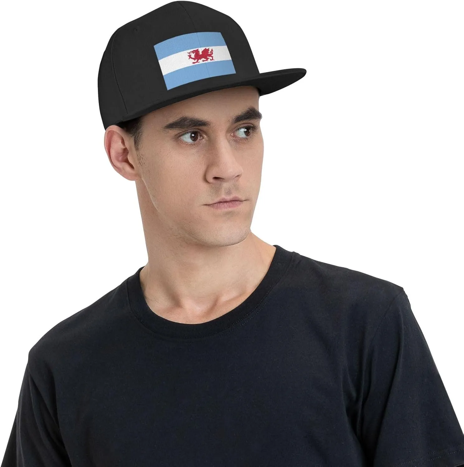 Flag of The Welsh Colony in Patagonia Baseball Cap for Men Women Snapback Hat Trucker Flat Bill Caps Sun Hat