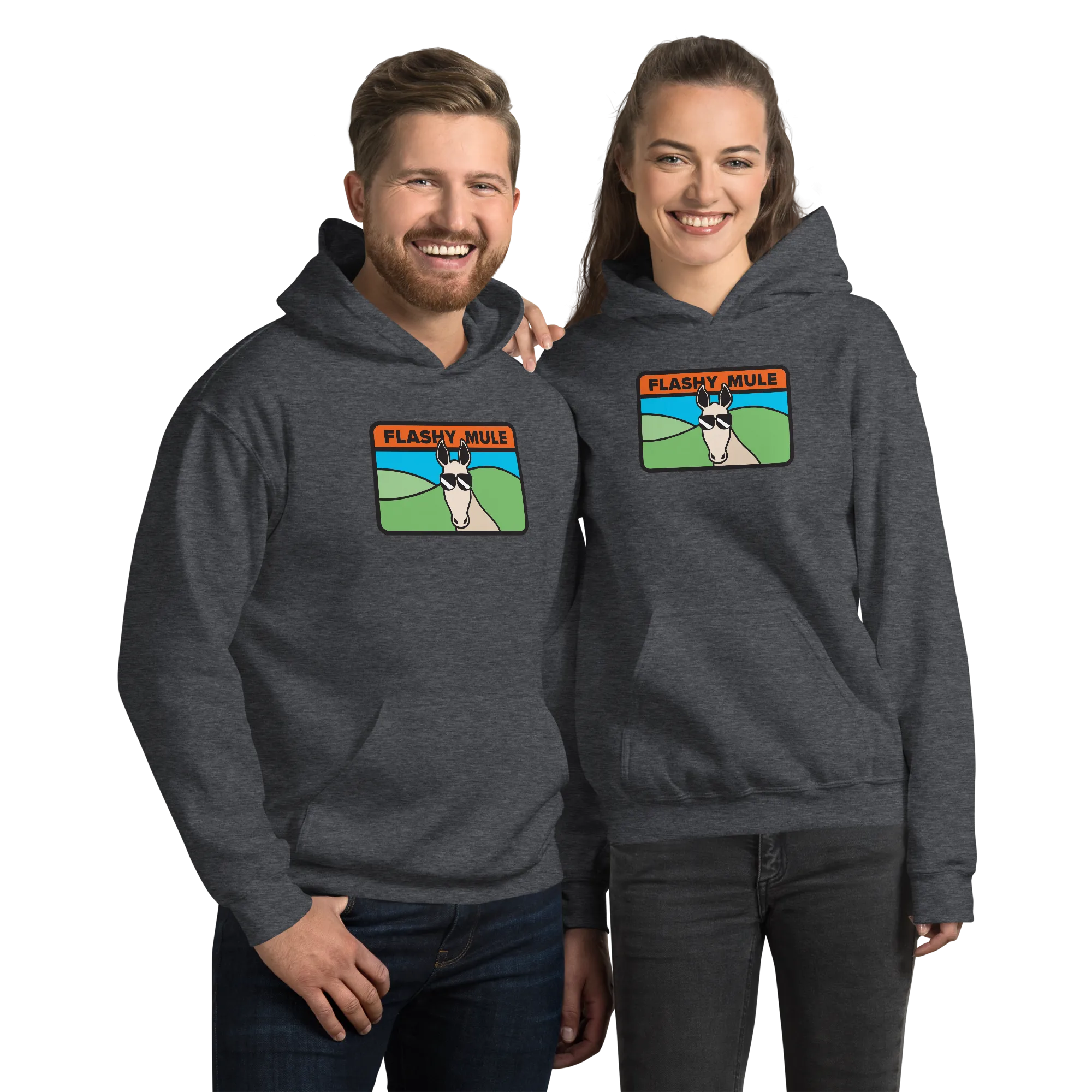 'Flashy Mule' Unisex Hoodie