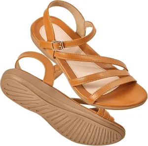 Flat Sandals for Women Dressy - Comfortable Walking Summer Womens Sandal
