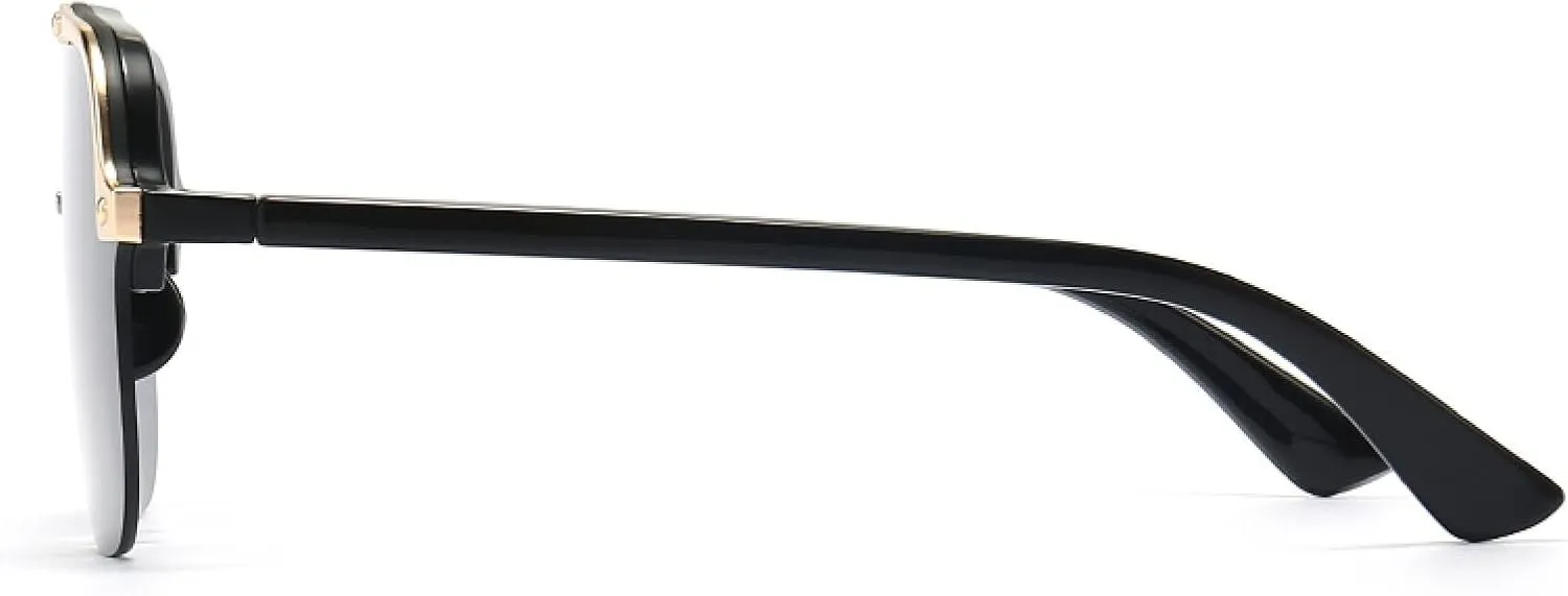 Flat-top Large-frame Sunglasses Modern Charming Street Style Sunglasses Style Women