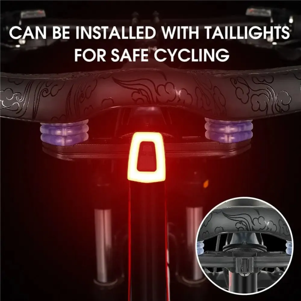 Flat Widen Comfortable Bicycle Saddle
