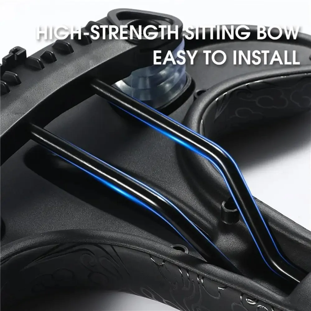 Flat Widen Comfortable Bicycle Saddle