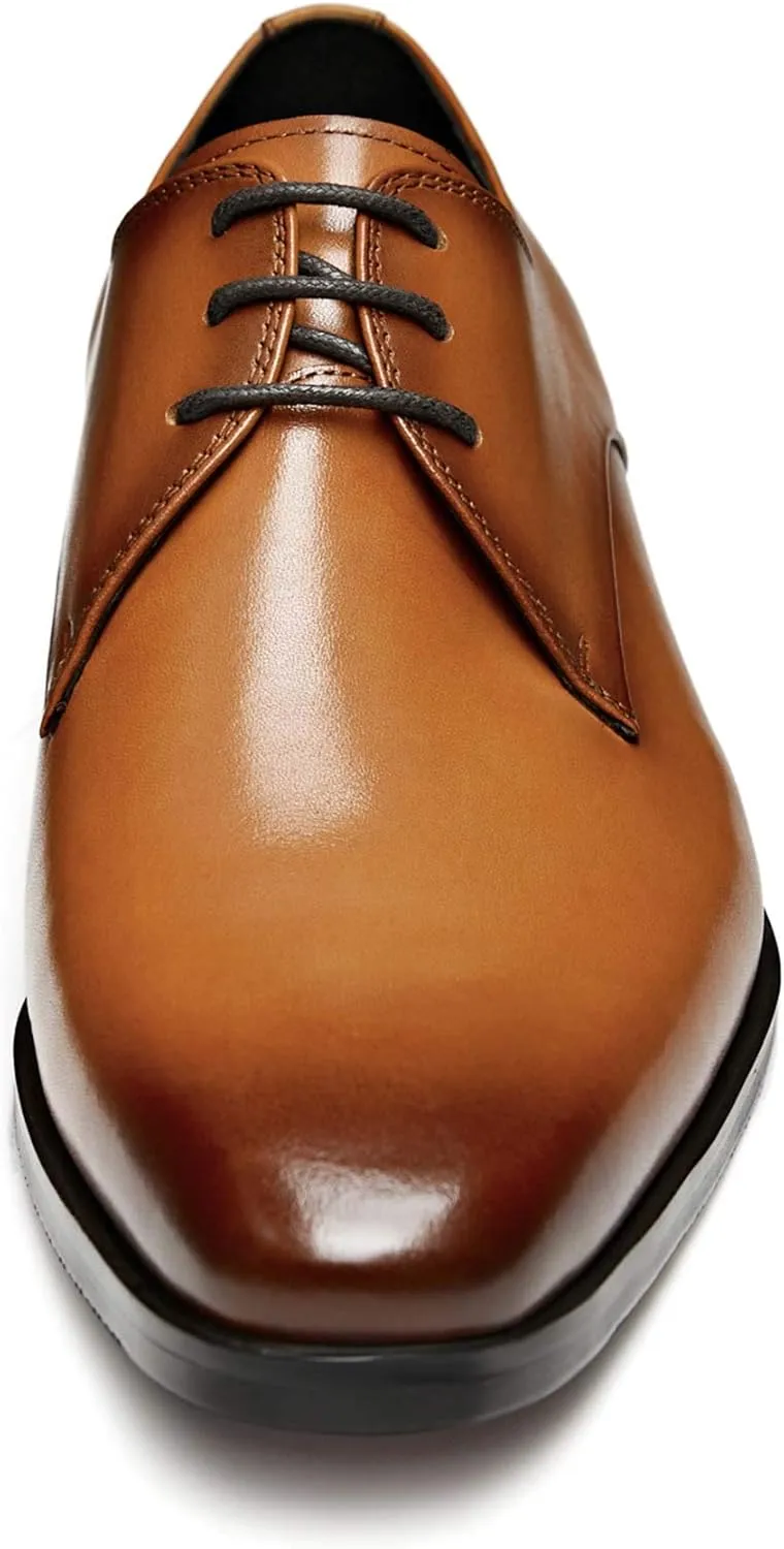 FRASOICUS Mens Oxford Shoes Genuine Leather Dress Shoes