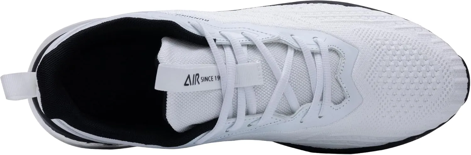 GANNOU Men's Athletic Running Shoes Fashion Sport Gym Jogging Tennis Fitness Sneaker (US 7-12.5)