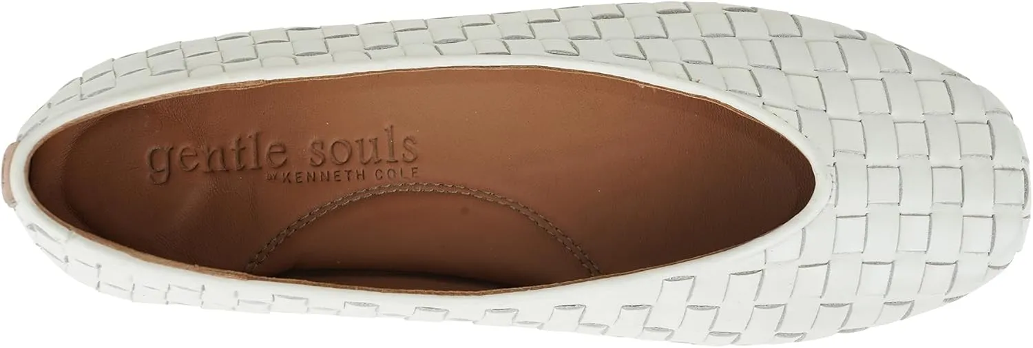 Gentle Souls by Kenneth Cole Women's Willow Woven Ballet Flat