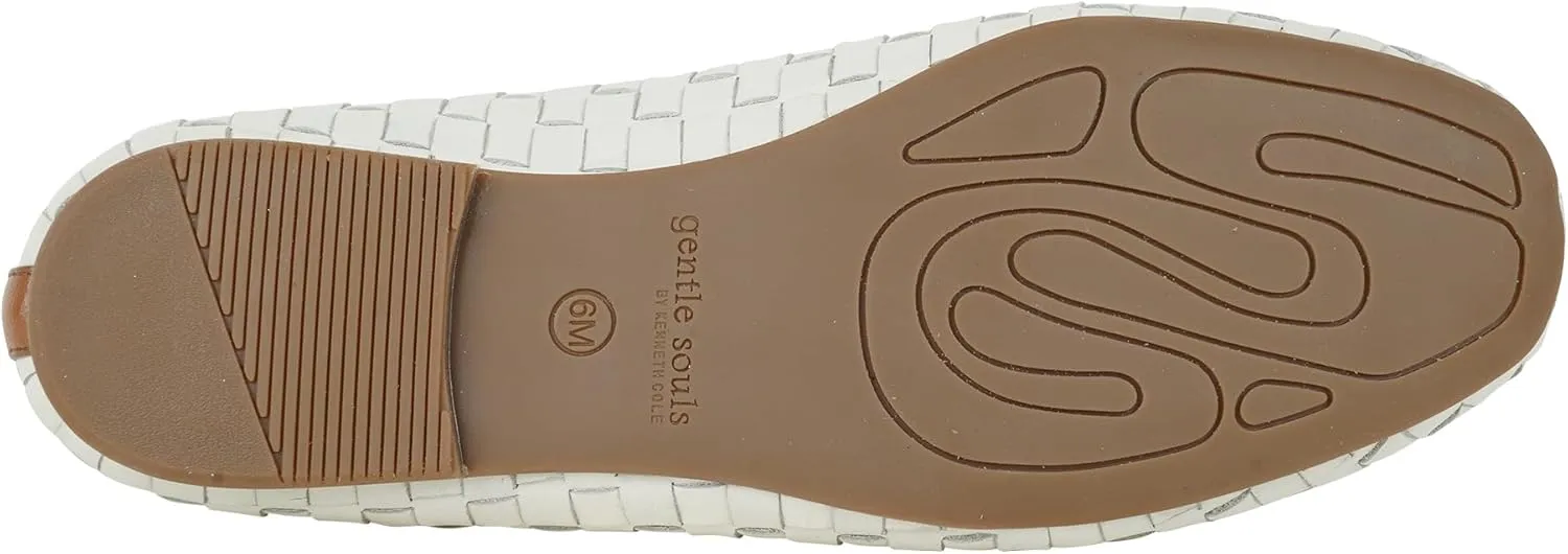 Gentle Souls by Kenneth Cole Women's Willow Woven Ballet Flat