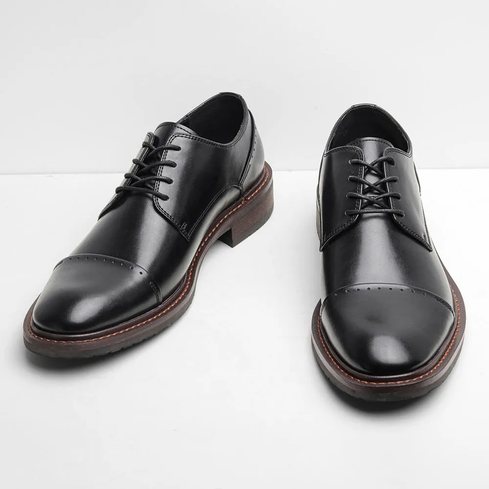Genuine Leather Derby Shoes