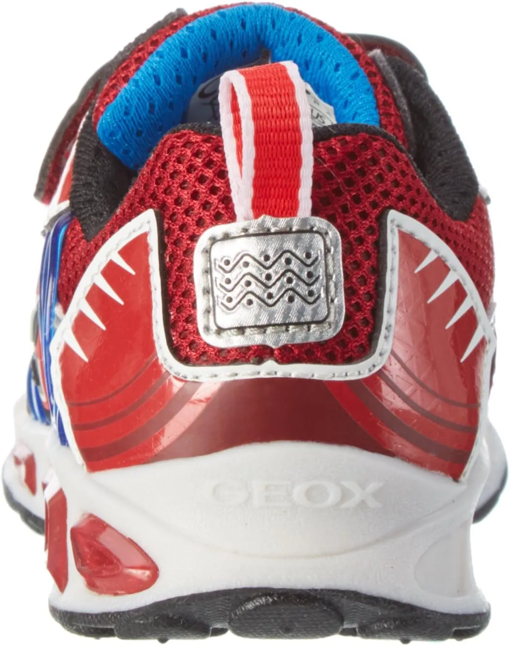 Geox Boys Jr Shuttle 6 Straps Light Up Sneaker