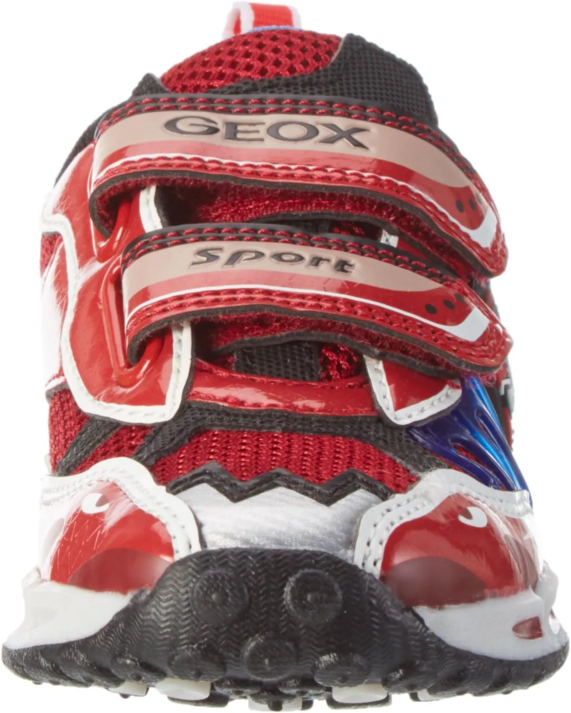 Geox Boys Jr Shuttle 6 Straps Light Up Sneaker