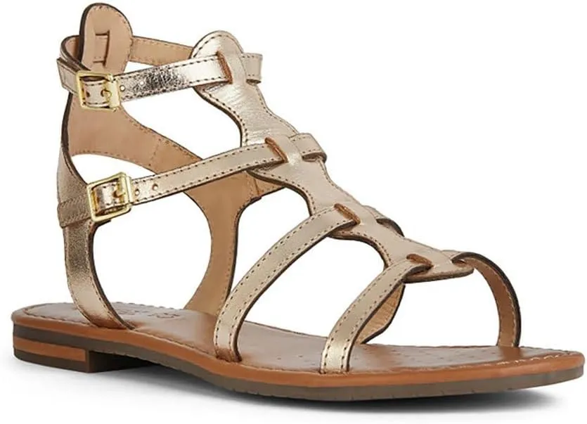 Geox Women's D Sozy S B Flat Sandals