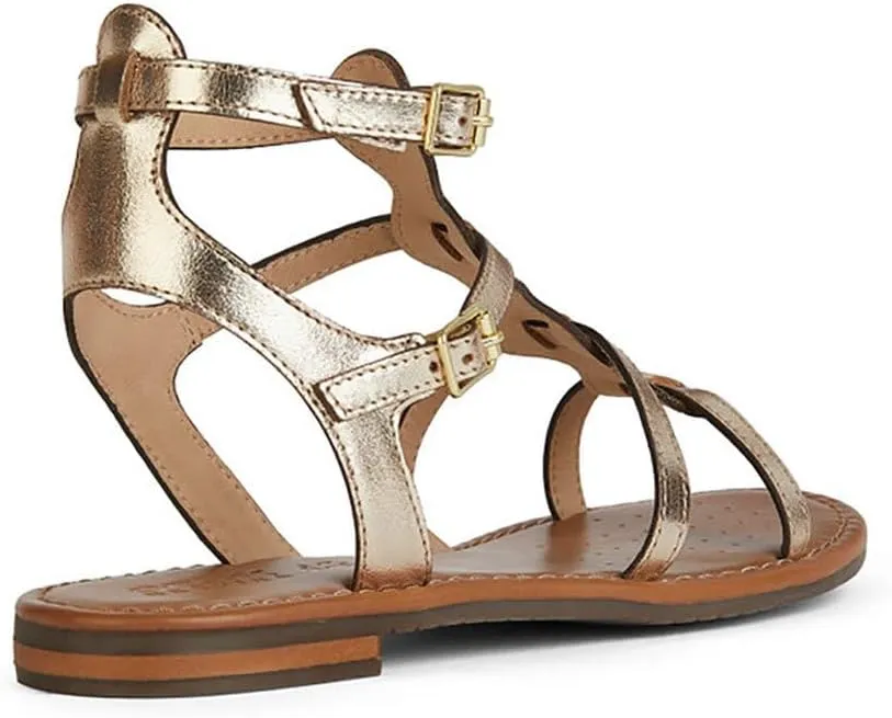 Geox Women's D Sozy S B Flat Sandals