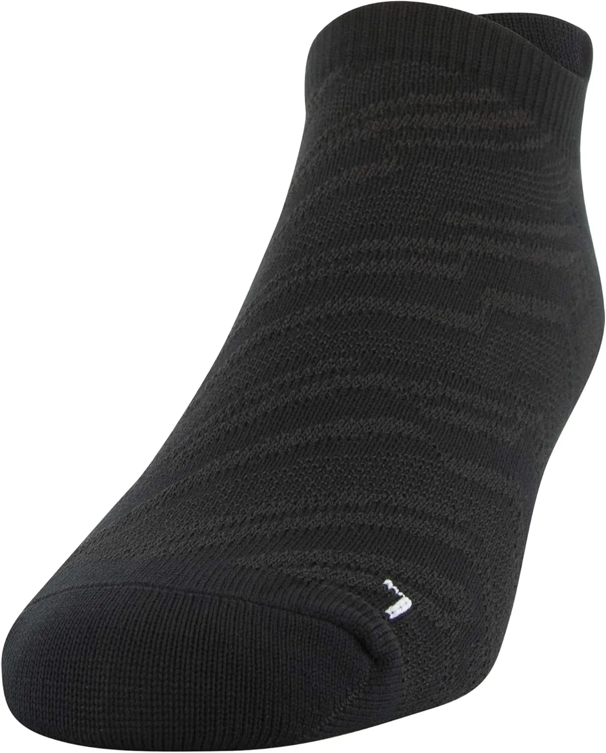 Gildan Men's Flat Knit No Show Socks with Tab Back