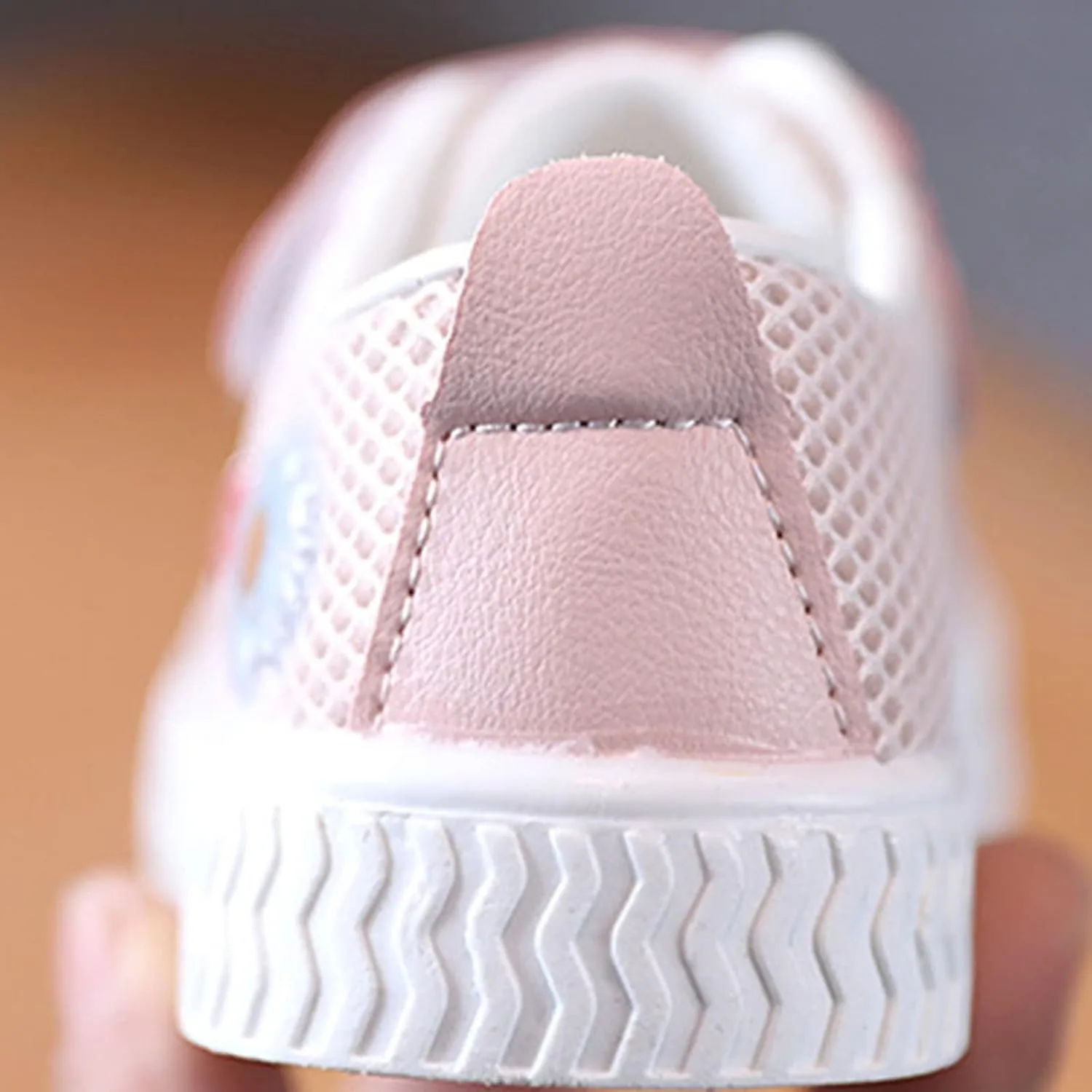 Girls Kids Flat Non Slip Sneaker Ankle Hook and Loops Shoelaces Outdoor Running Sport Shoes Kids Girl Mesh Breathable