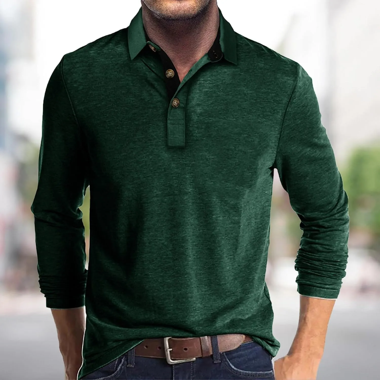 Golf Shirts for Men Polo Cotton Short Sleeve Dry Fit Polos Casual Dress Collared Big and Tall T-Shirts Fashion Summer Shirt
