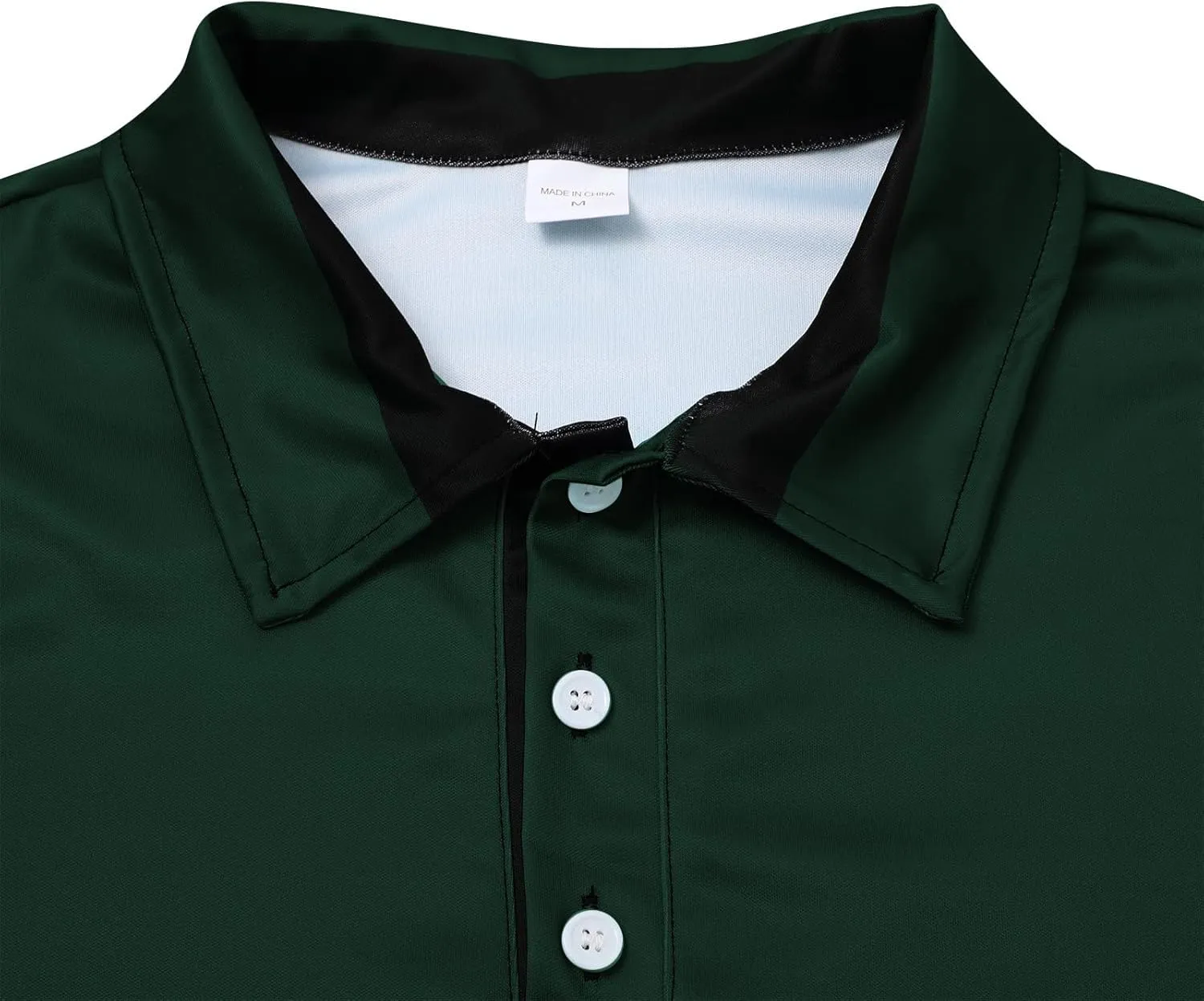 Golf Shirts for Men Polo Cotton Short Sleeve Dry Fit Polos Casual Dress Collared Big and Tall T-Shirts Fashion Summer Shirt