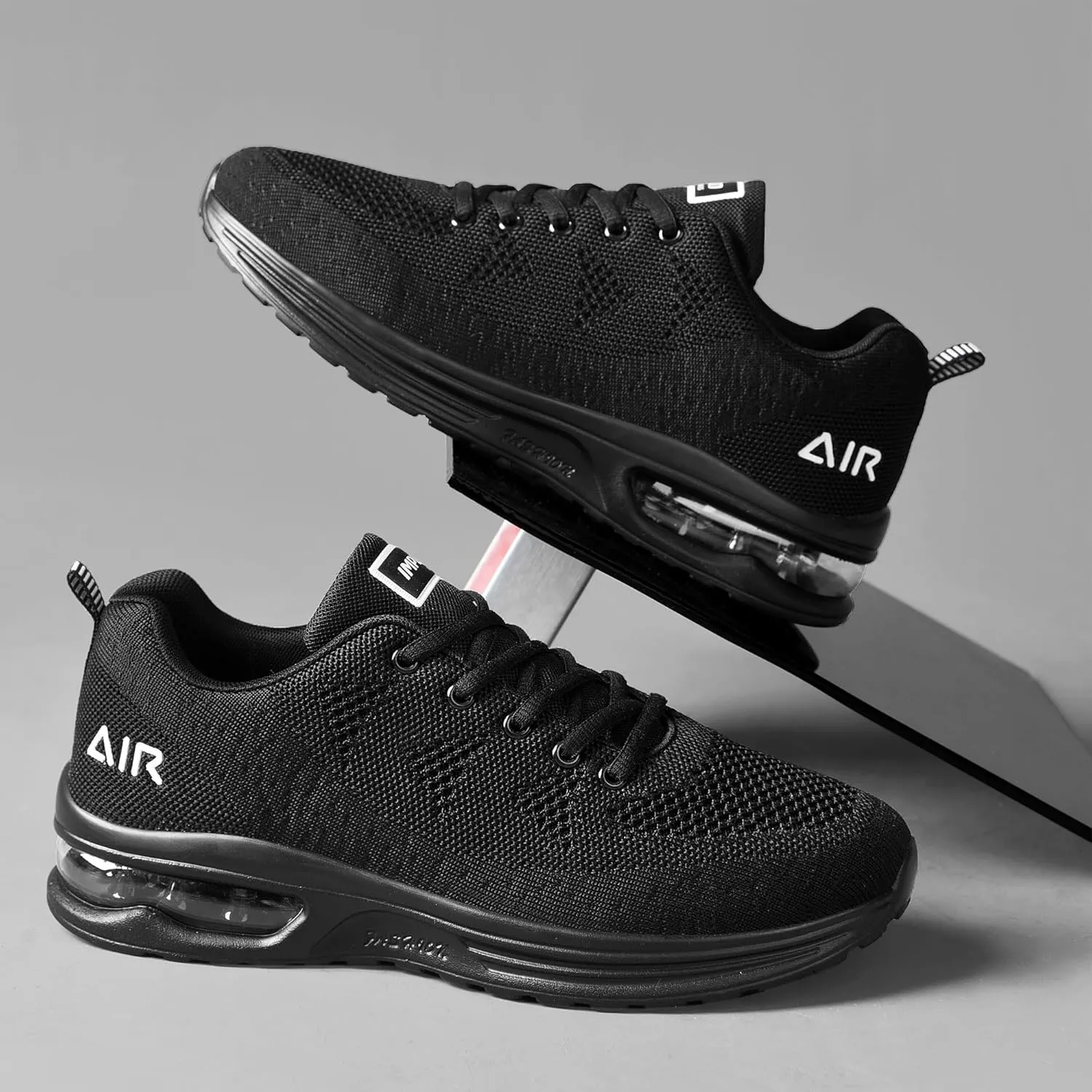 GOOBON Air Shoes for Men Tennis Sports Athletic Workout Gym Running Sneakers Size 7-12.5