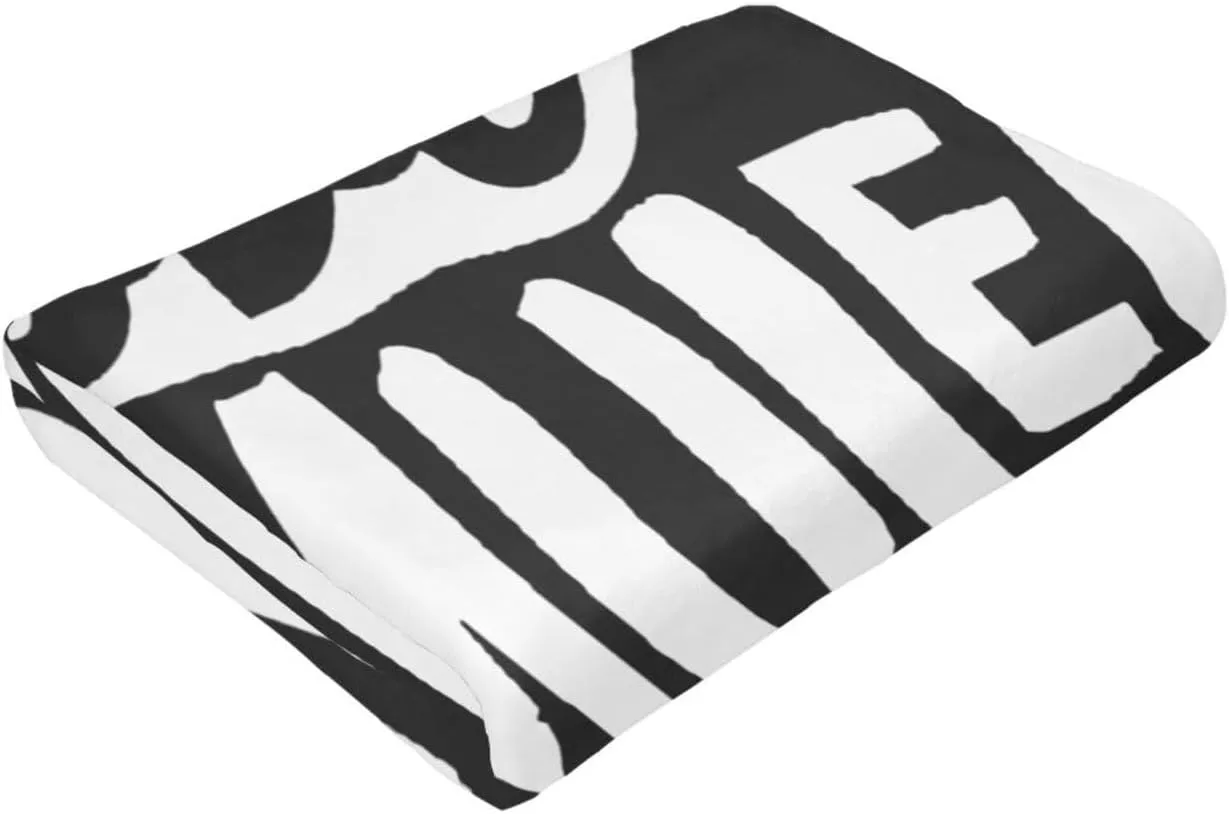 Gov't Rock Mule Band Blanket Throw Air Conditioning Blankets Lightweight Soft for Couch Bed 50"x40"