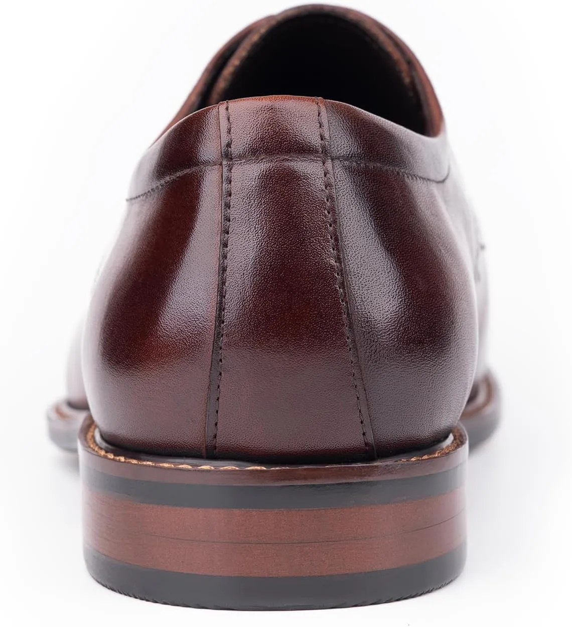 GZOJSS Men's Oxford Shoe Luxury Formal Dress Retro Shoes Casual Comfortable Genuine Leather Business Derby Lace Up Plain Toe Men Shoes Premium Series
