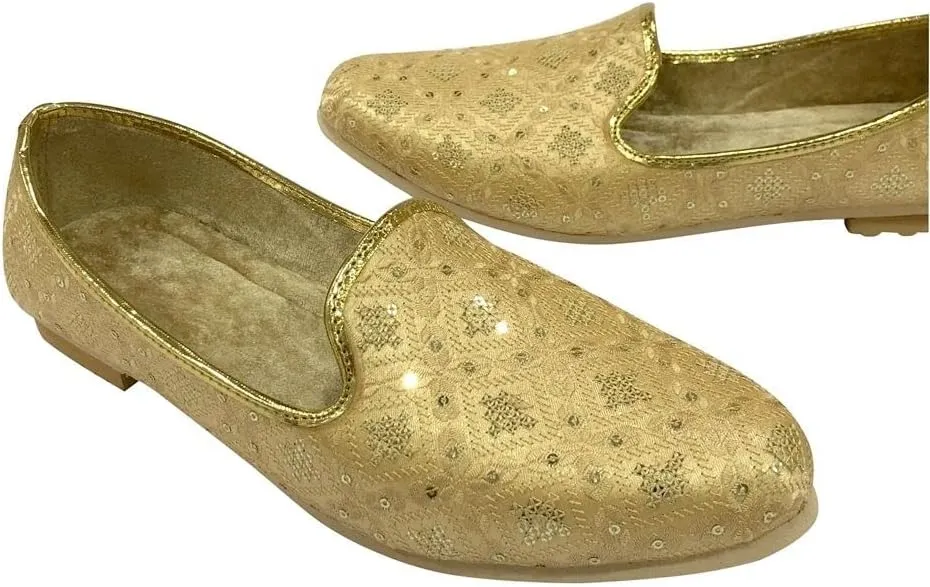 Handcrafted Punjabi Jutti for Men – Traditional Indian Slip-On Shoes | Ethnic Khussa for Wedding, Cultural & Festive Wear | Comfortable Mojari