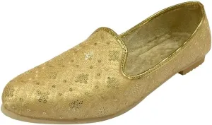 Handcrafted Punjabi Jutti for Men – Traditional Indian Slip-On Shoes | Ethnic Khussa for Wedding, Cultural & Festive Wear | Comfortable Mojari