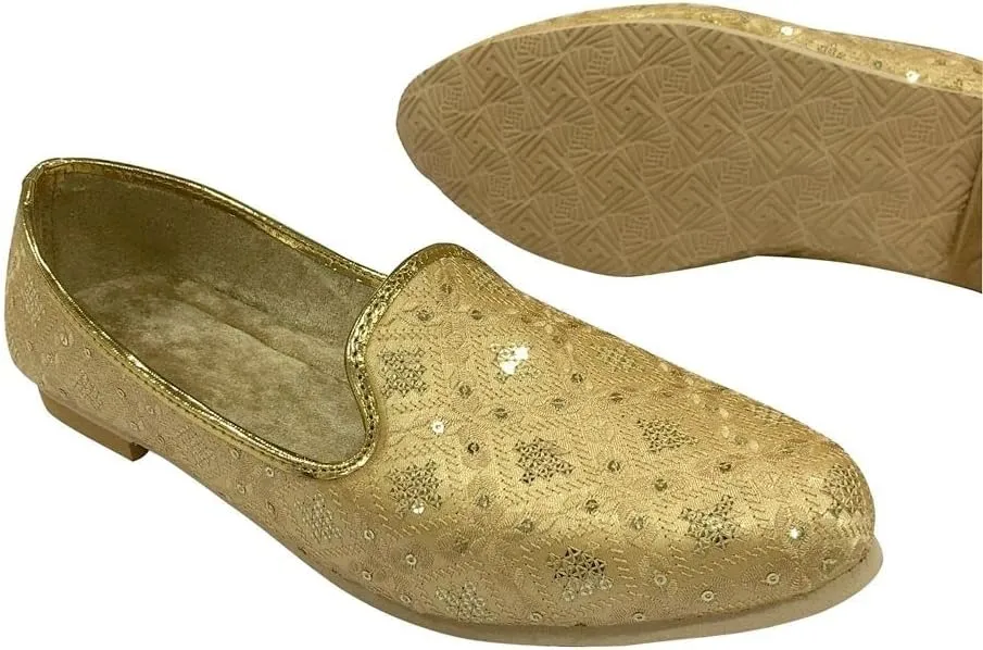 Handcrafted Punjabi Jutti for Men – Traditional Indian Slip-On Shoes | Ethnic Khussa for Wedding, Cultural & Festive Wear | Comfortable Mojari