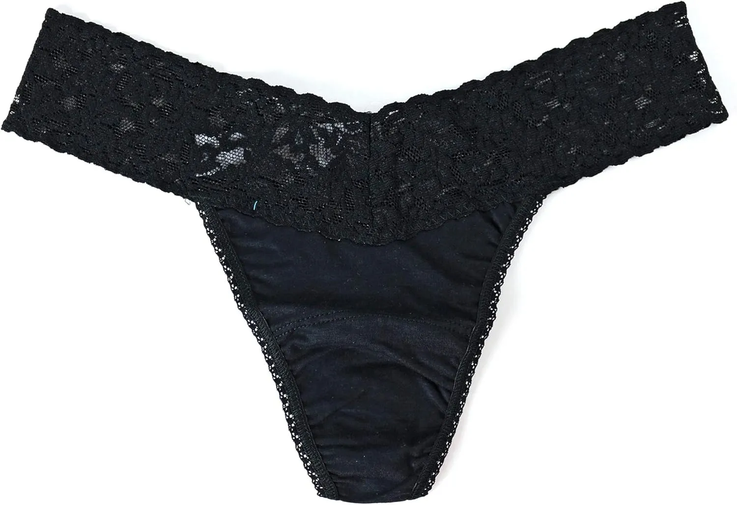 hanky panky - Supima Cotton Low Rise Thongs for Women | Lacy Lingerie, Cotton Panties | One Size (4-14) | 3 or 5 pack