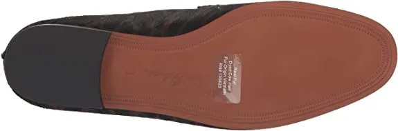Heel High-end Slip On Sam Client-approved Leopard Almond Toe Multi Loraine Stacked Edelman Loafers Brown