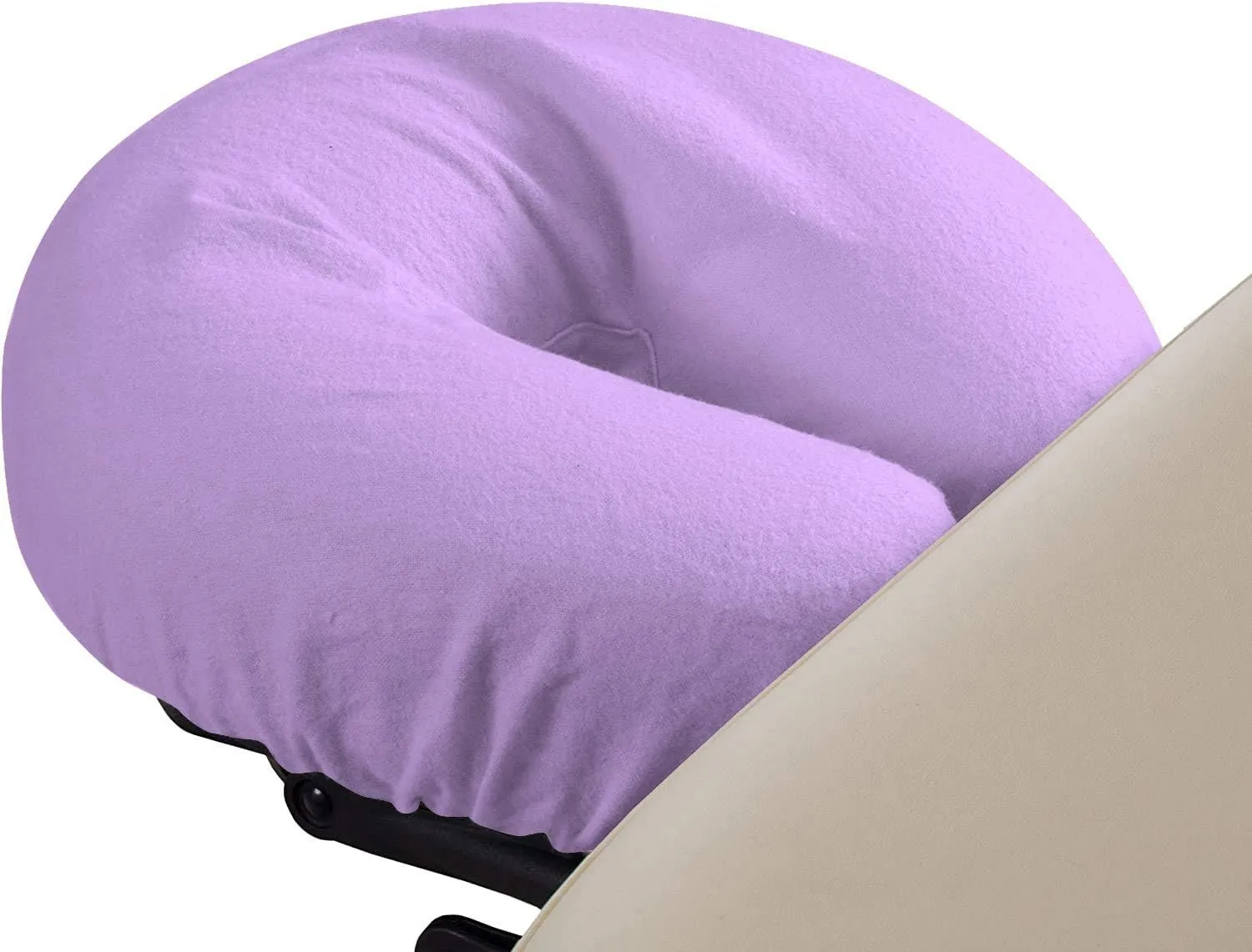 High Kotton 3-Piece Egyptian Cotton Massage Table Sheet Set - Facial Bed Cover - Includes Flat and Fitted Sheets with Face Cover - Lilac
