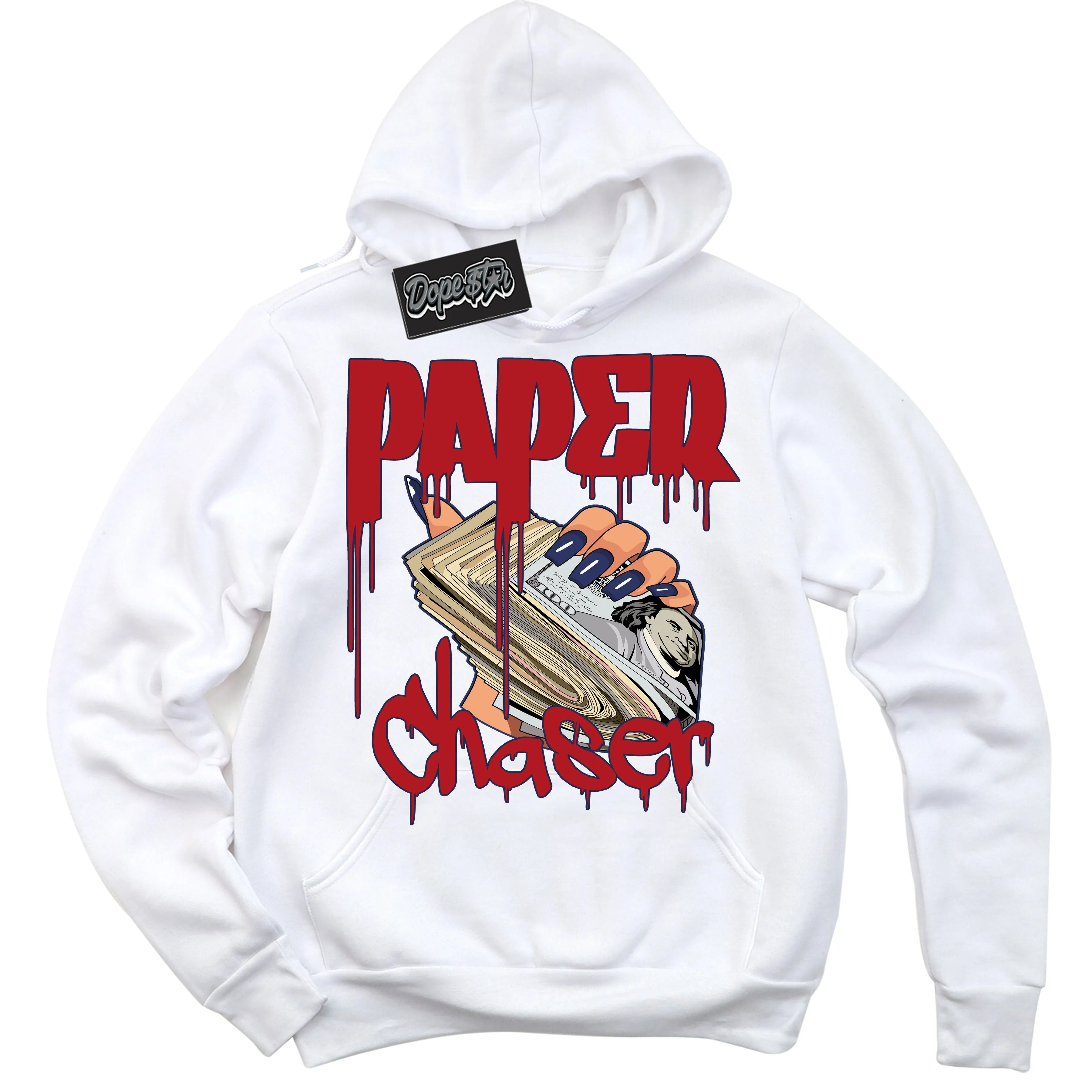 Howard University 1s Sneaker Hoodie Paper Chaser Graphic