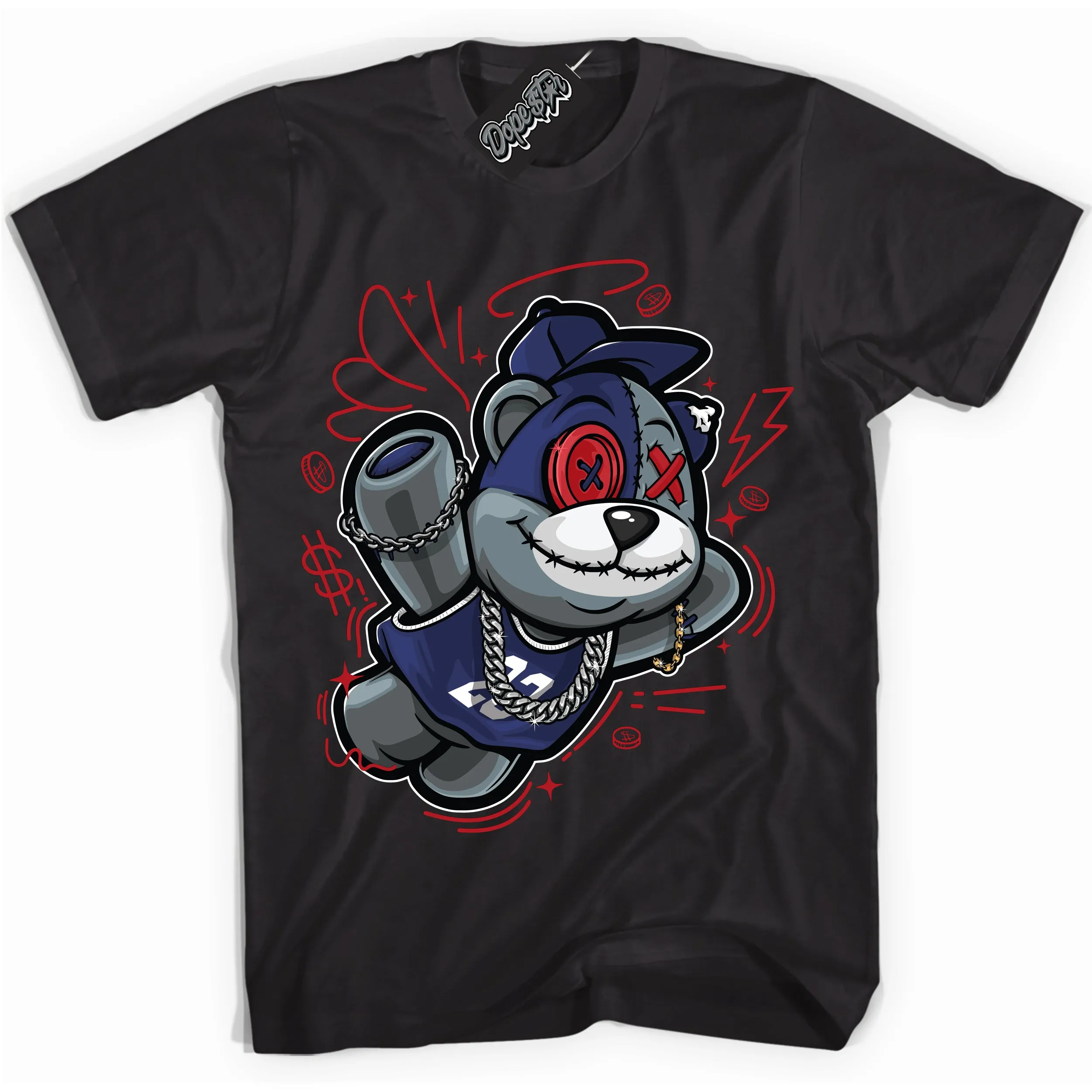 Howard University 1s Sneaker Shirt Slam Dunk Bear Graphic