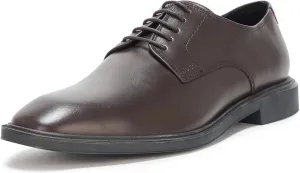 HUGO Men's Brushed Leather Derby Dress Shoe Oxford