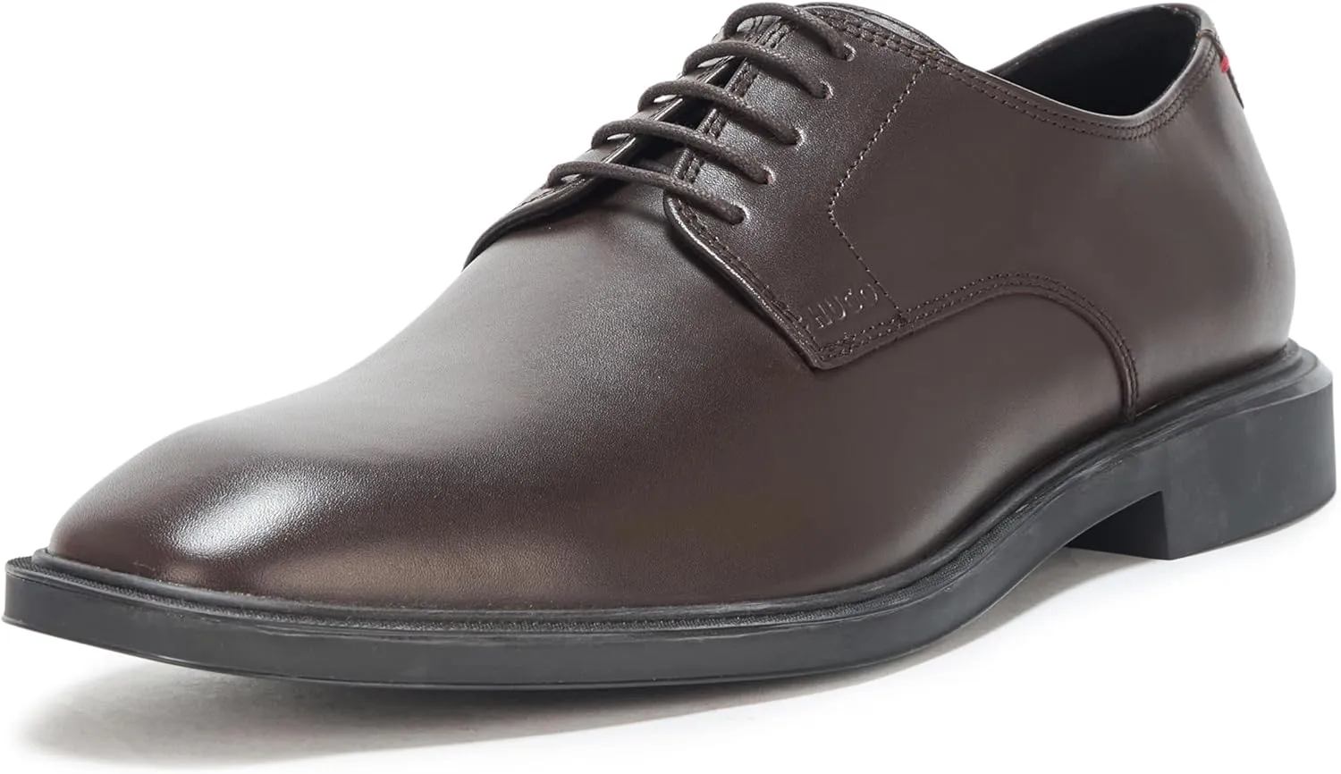 HUGO Men's Brushed Leather Derby Dress Shoe Oxford