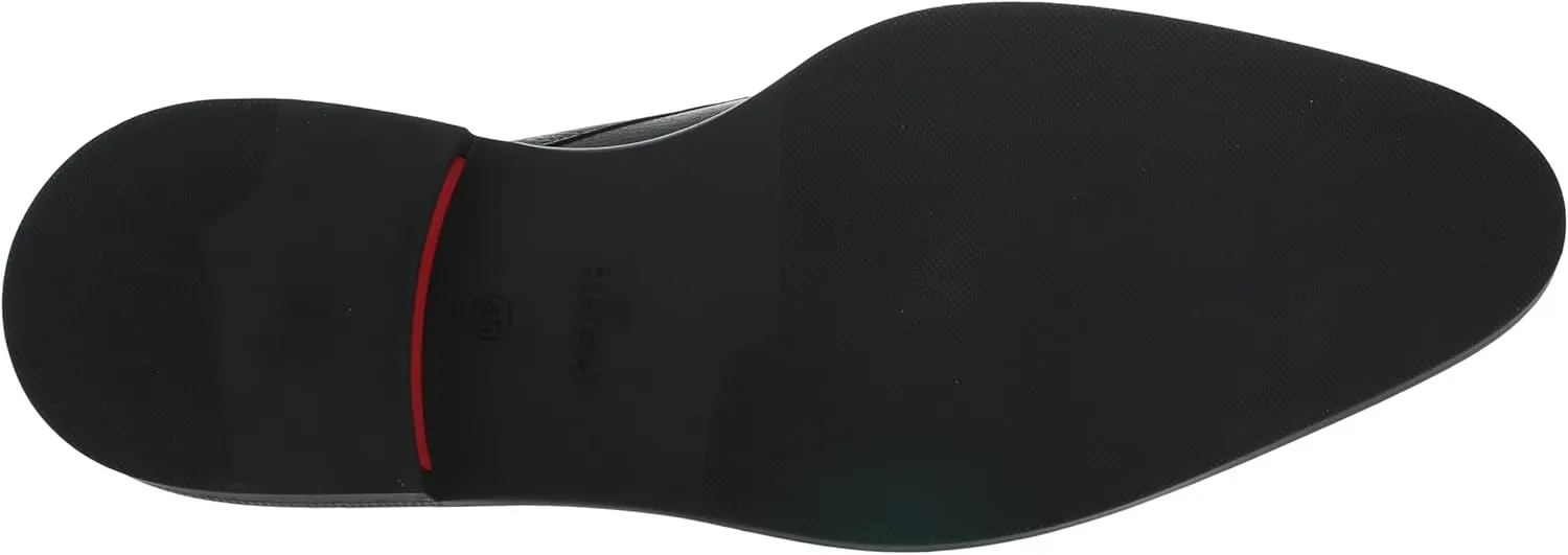 HUGO Men's Kerr Grainy Leather Pointed Derby Shoe Oxford