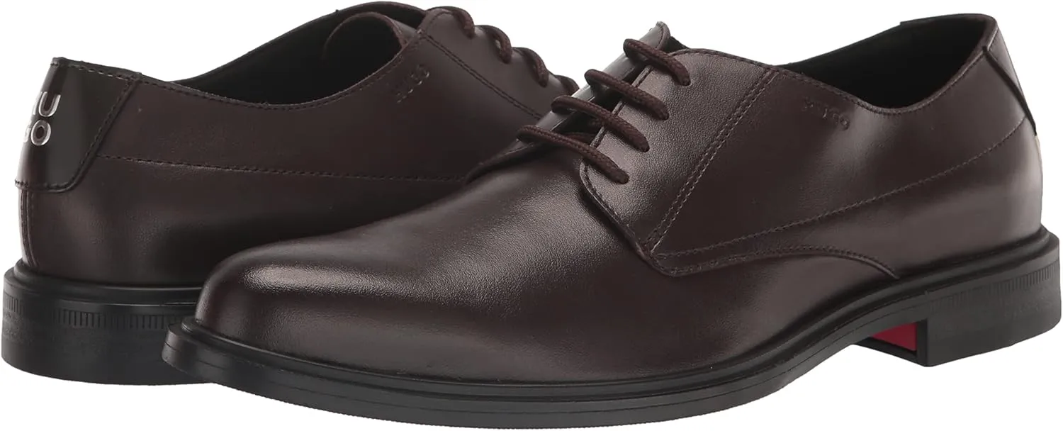 HUGO Men's Kerr Leather Derby Shoe Oxford