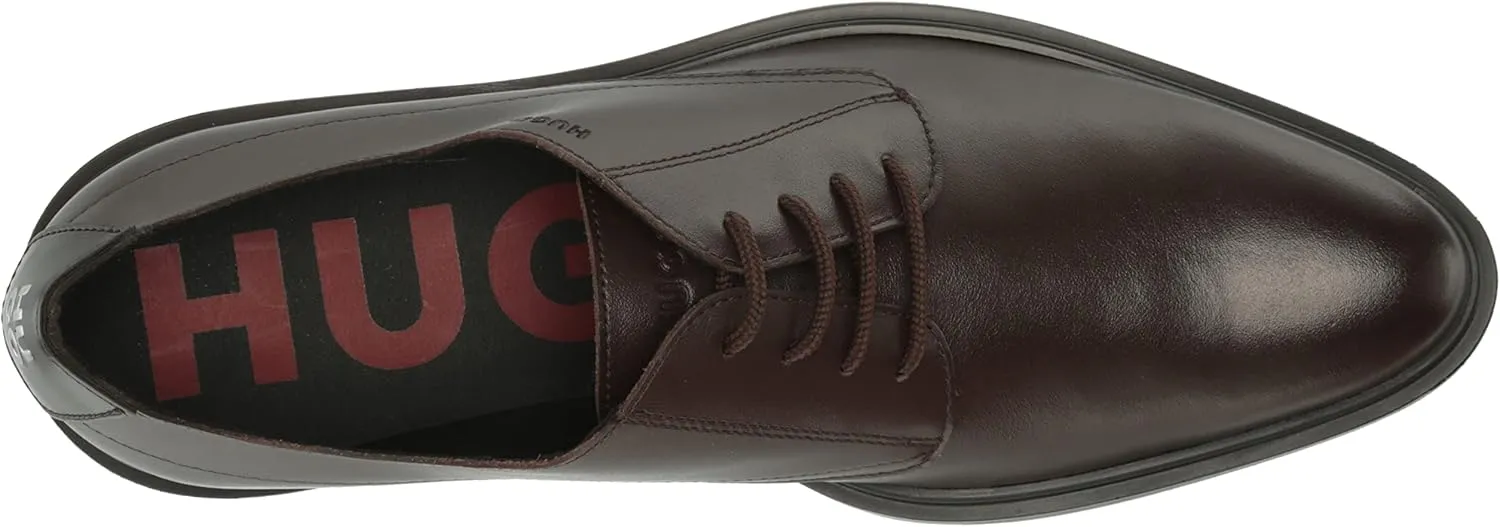 HUGO Men's Kerr Leather Derby Shoe Oxford