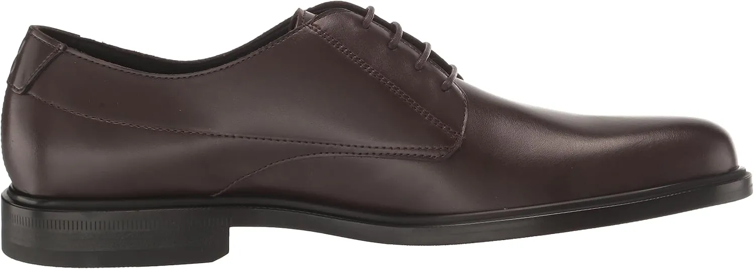 HUGO Men's Kerr Shiny Leather Derby Dress Shoe Oxford