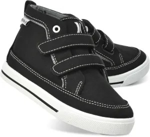 Hurley Kids Toddler and Little Kids Tedd Canvas Sneakers with Straps High Cut Skateboarding Shoes for Boys and Girls, Durable Shoes for School