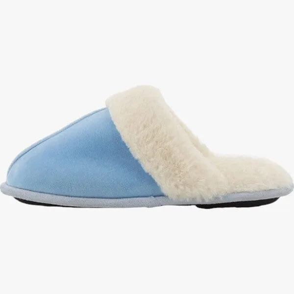 Hush Puppies Women's  Lunara Mule Slipper Frost Blue