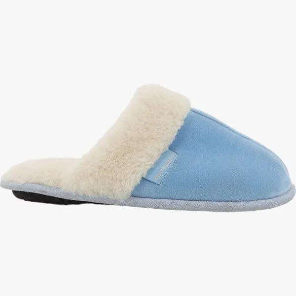 Hush Puppies Women's  Lunara Mule Slipper Frost Blue