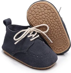 Infant Baby Boys Girls Leather Loafers Comfort Oxford Dress Wedding Shoes First Walker Outdoor Shoes Crib Shoes