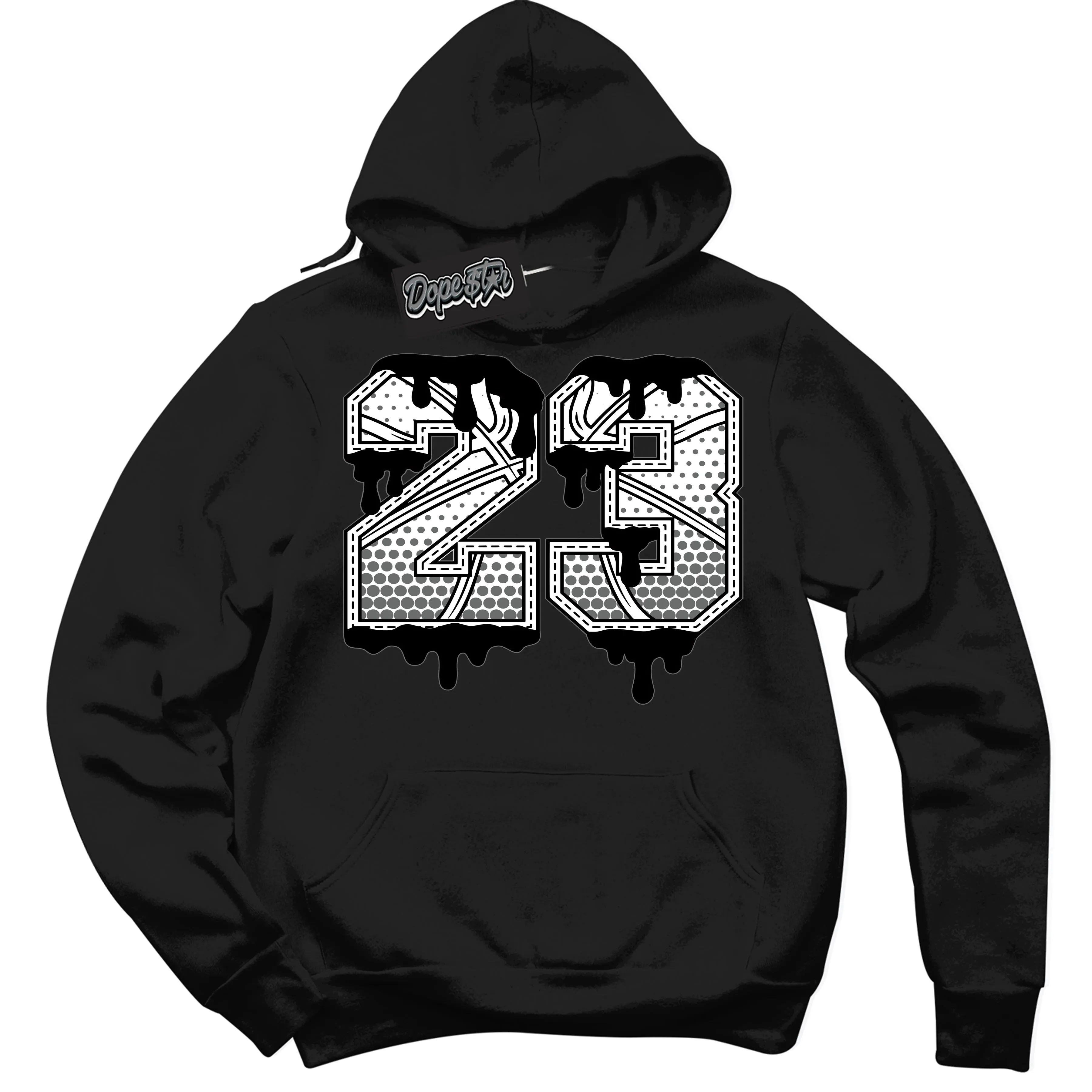 Iron Grey 1s Sneaker Hoodie 23 Ball Graphic