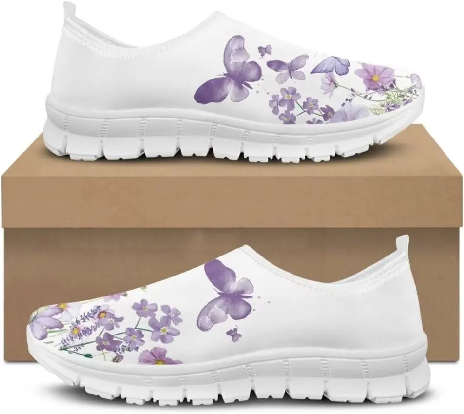 Jeiento Breathable Running Sneaker for Women Ladies Tennis Shoes Comfort Footwear Trainers Mesh Shoes Causal Travel Walking Flat Shoes