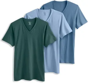Jockey Men's Undershirt Classic V-Neck Undershirt - 3 Pack
