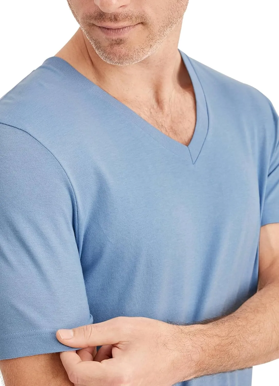 Jockey Men's Undershirt Classic V-Neck Undershirt - 3 Pack