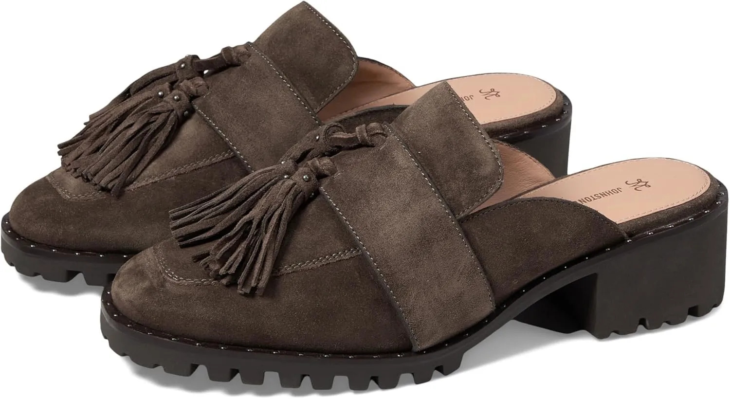 Johnston & Murphy Women's Alice Fringe Mule