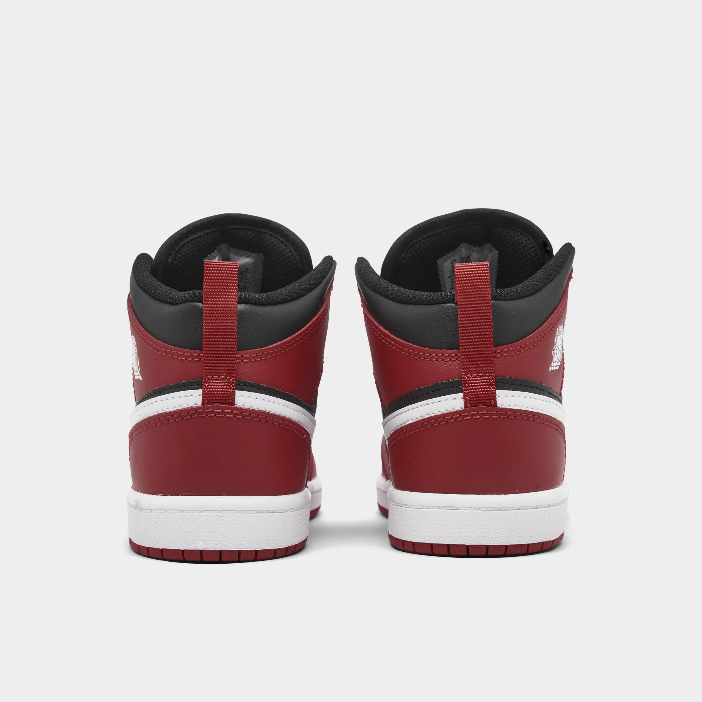 Jordan 1 Mid PS Black / White - Gym Red